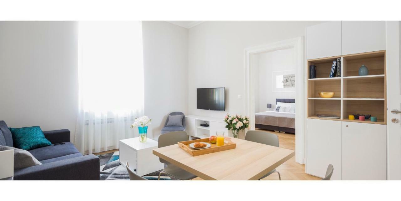 White Rose Apartment Zagreb Bagian luar foto